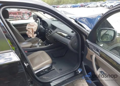 2014 BMW X3 xDrive28I из США, поврежденный, VIN 5UXWX9C55E0D32722